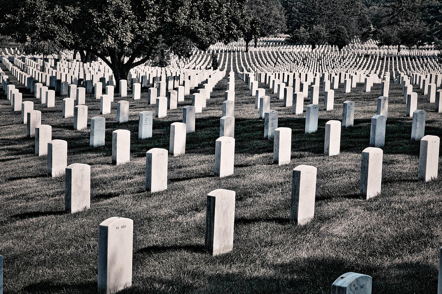 Arlington Cemetery Graves #3 Photograph by Stuart Litoff