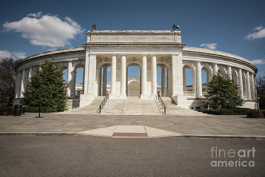 Arlington Memorial Amphitheater  Photograph by Judy Wolinsky
