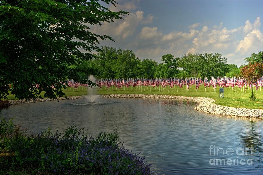 Arlington Memorial Gardens Photograph By Paul Lindner