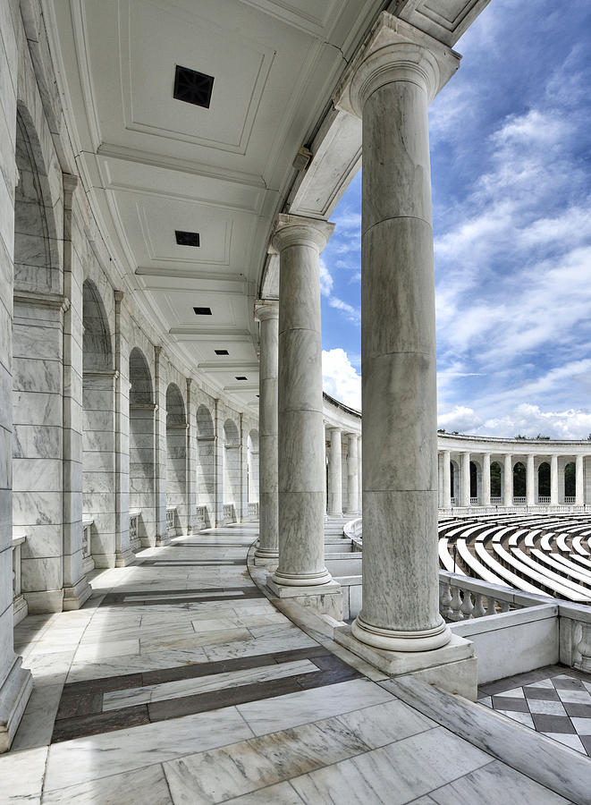 Arlington National Cemetery - Memorial Amphitheater Photograph by Brendan Reals