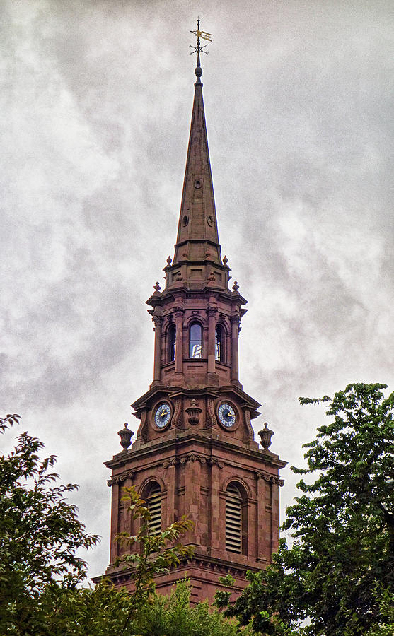 Arlington Street Church Steeple Photograph by Robert Meyers-Lussier