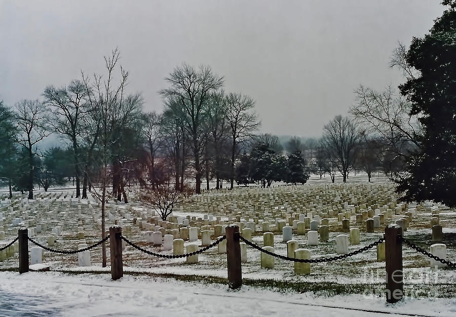Arlington Winter Photograph by D Hackett