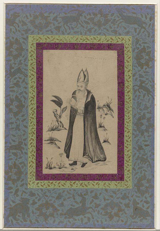 Armenian  Bishop, anonymous, c. 1700 Painting by Celestial Images