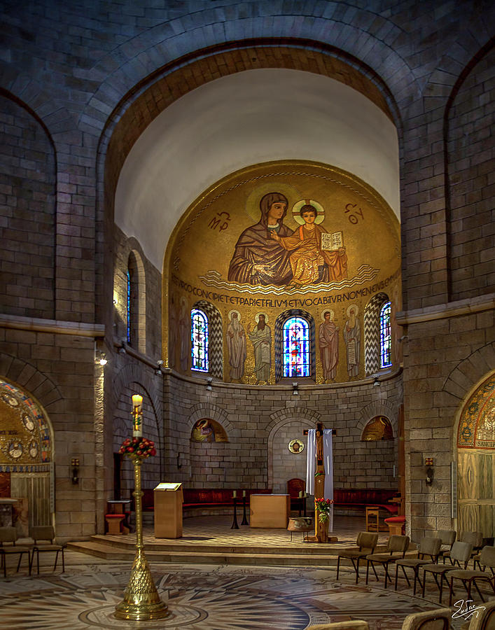 Armenian Church Altar Photograph by Endre Balogh