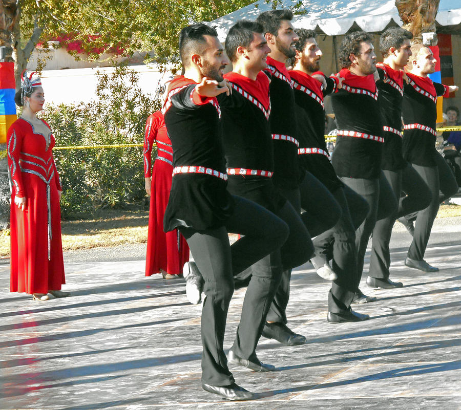 Armenian Dancers 13 Photograph by Ron Kandt