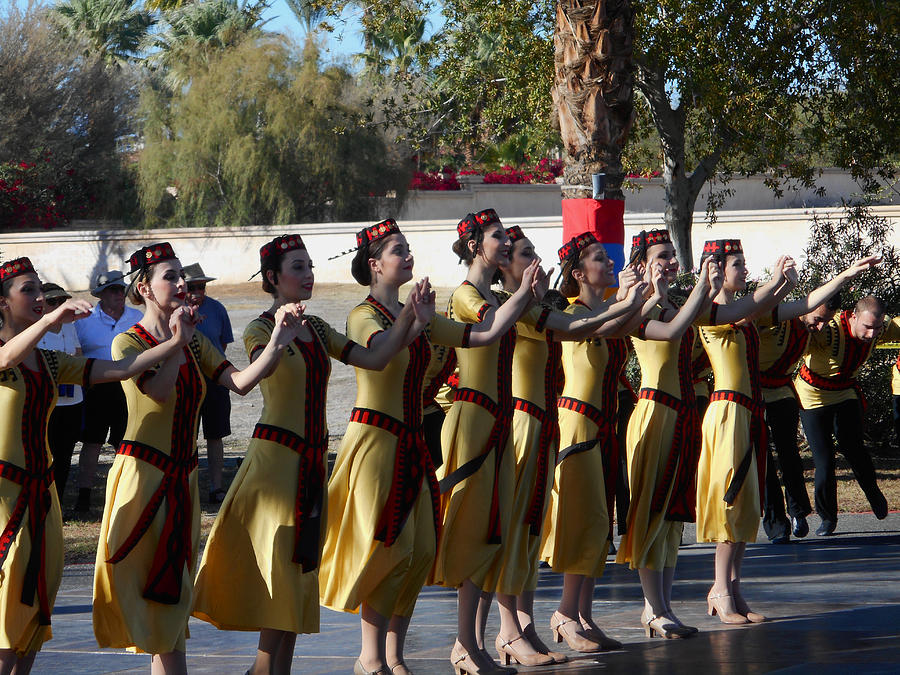 Armenian Dancers 2 Photograph by Ron Kandt