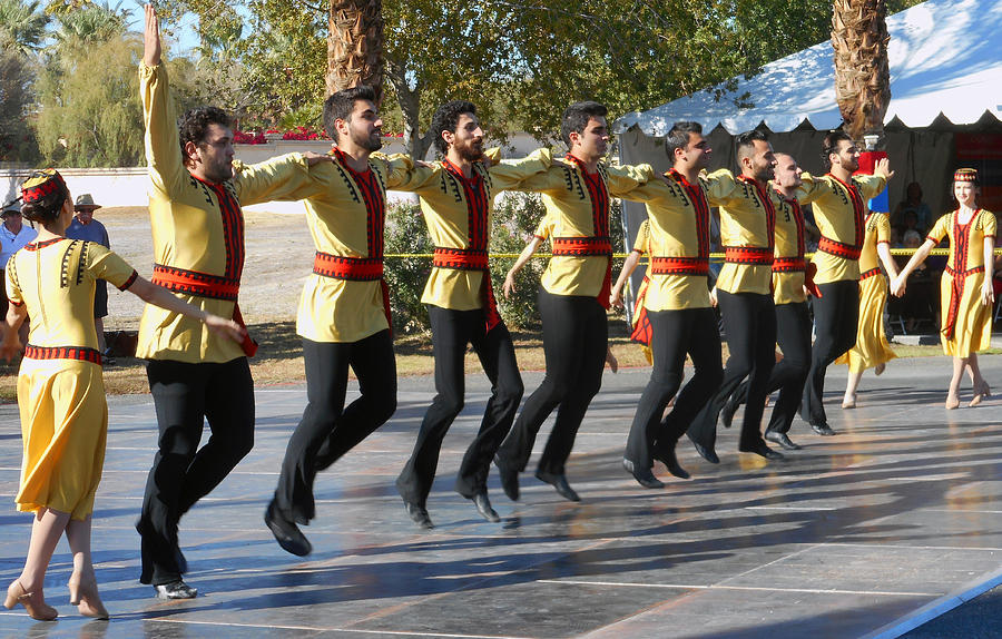 Armenian Dancers 3 Photograph by Ron Kandt