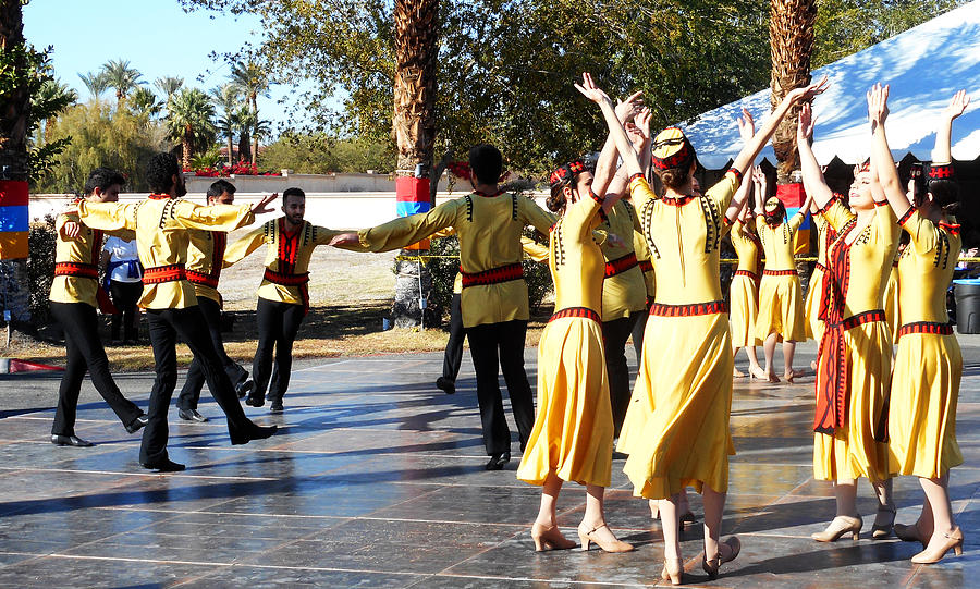 Armenian Dancers 5 Photograph by Ron Kandt