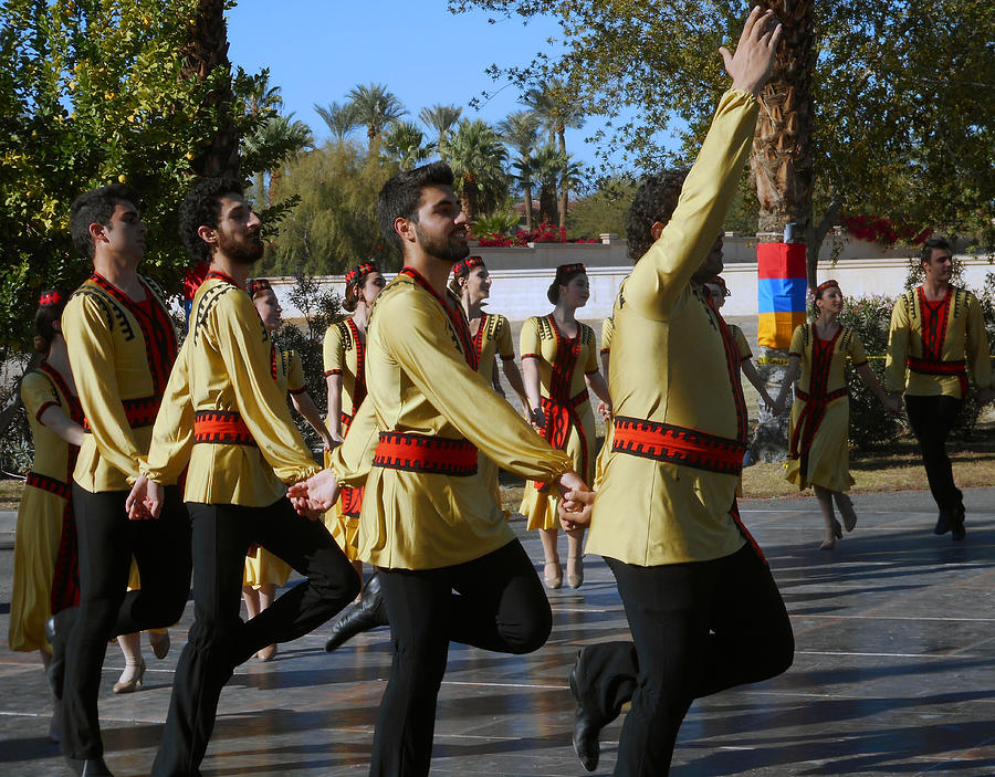 Armenian Dancers 6 Photograph by Ron Kandt