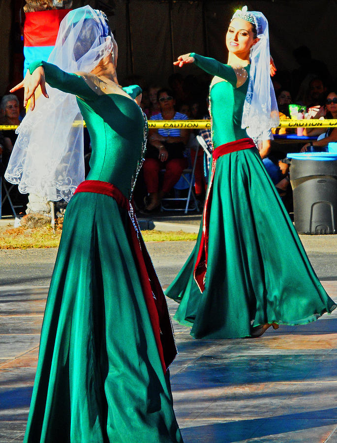 Armenian Dancers 9 Photograph by Ron Kandt