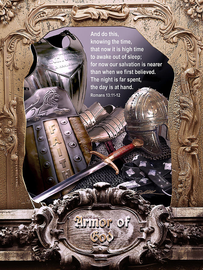 Armor of God Painting by Danny Hahlbohm