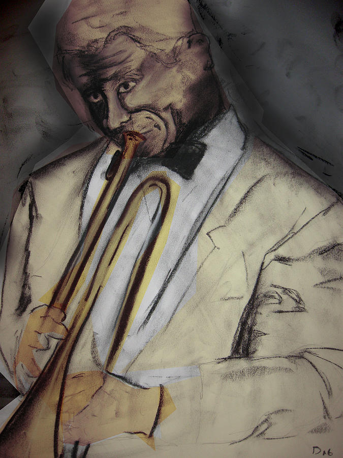 Louis Armstrong Digital Art - Armstrong by Jacob Smith