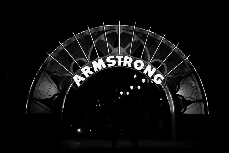 Armstrong Park Arch Photograph by Allan Morrison