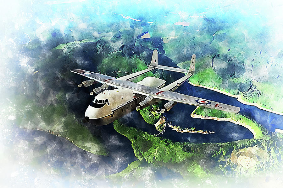 Armstrong Whitworth Argosy Painting Digital Art by Airpower Art