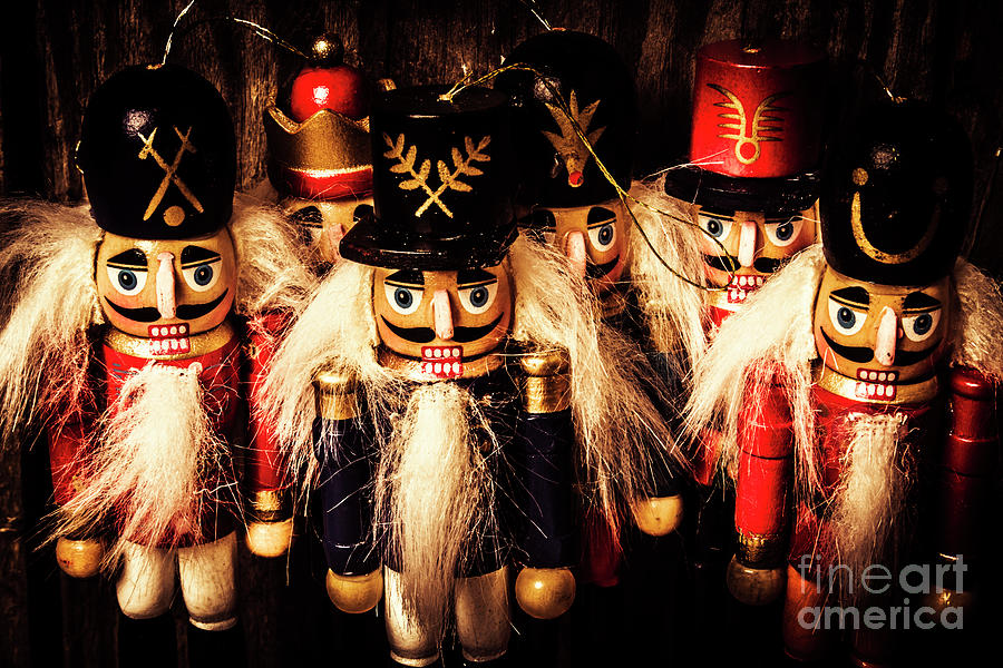 Army Of Wooden Soldiers Photograph