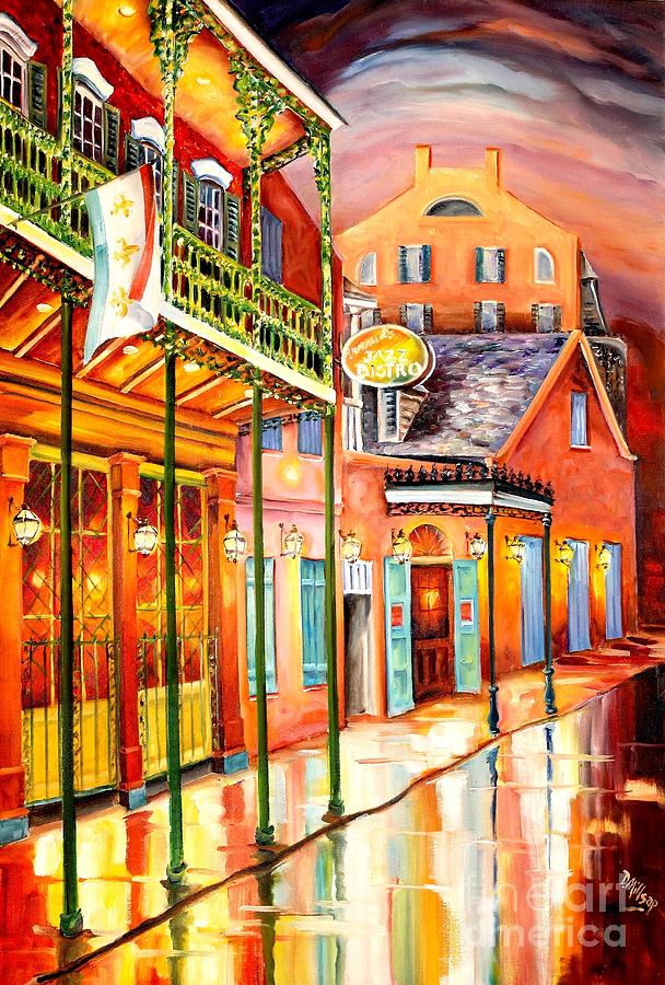 Arnauds New Orleans Bistro Painting by Diane Millsap