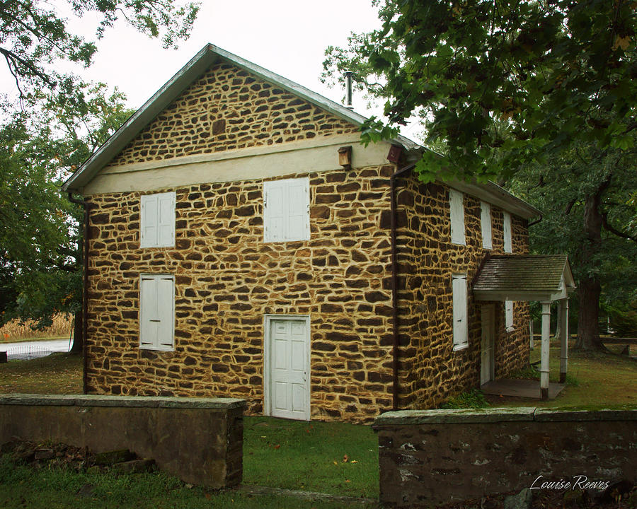 Arneys Mount Friends Meetinghouse Photograph by Louise Reeves