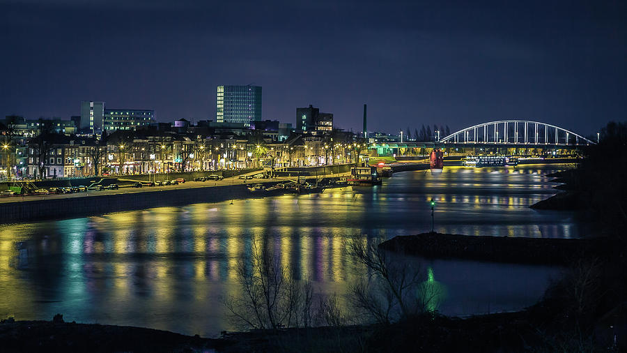 Arnhem by Night Photograph by Tim Abeln