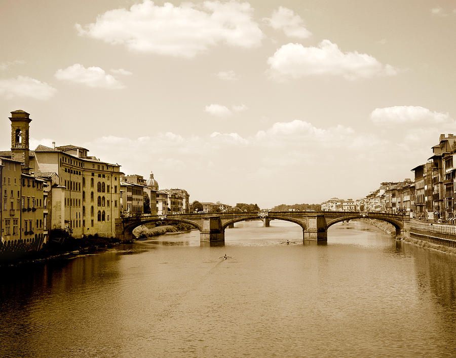 Arno River Florence Photograph by Marilyn Hunt
