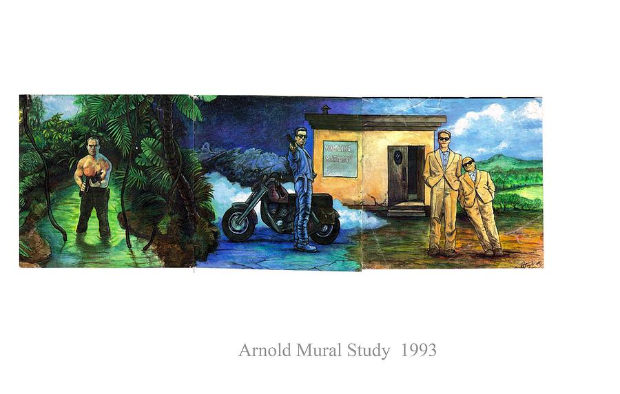 Arnold Mural Painting by Patrick Dee Rankin