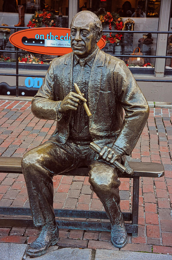 Arnold Red Auerbach Photograph by Mike Martin