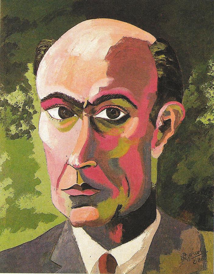 arnold schoenberg self portrait