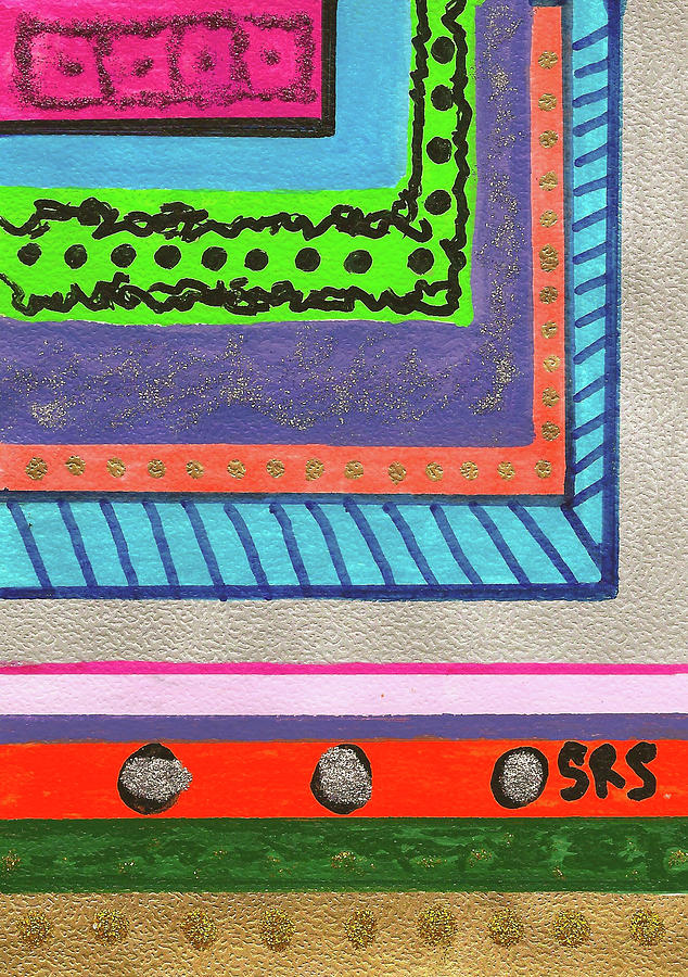 Around Another Corner Drawing by Susan Schanerman Around Another Corner Drawing by Susan Schanerman