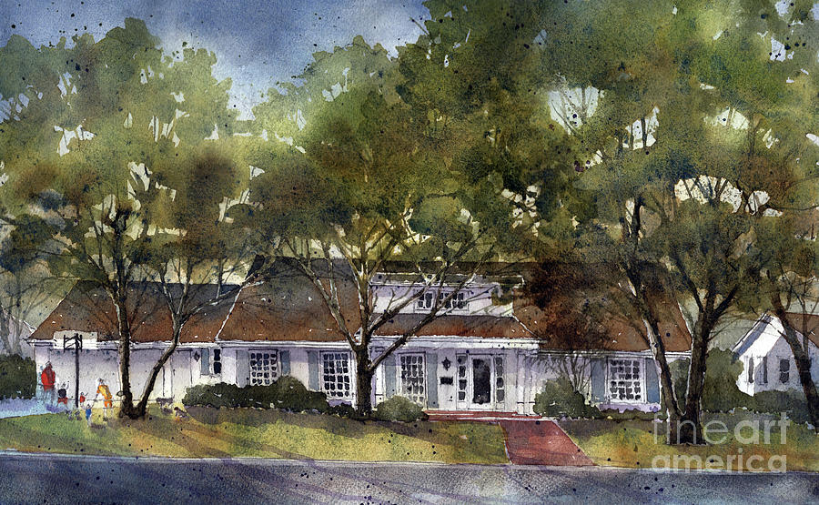 Arrington Home Painting by Tim Oliver