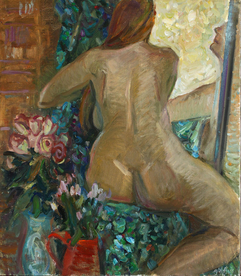 Arrogant woman Painting by Juliya Zhukova