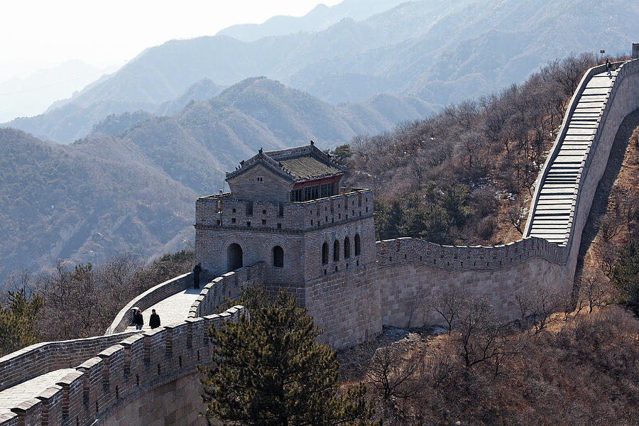 Arrow Tower on the Great Wall Photograph by George Oze - Fine Art America