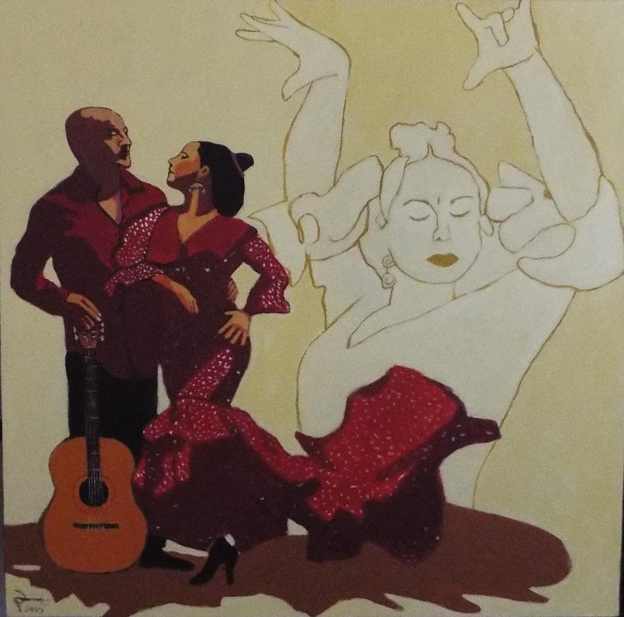 Arroyo Flamenco Painting by Paul Batou - Fine Art America