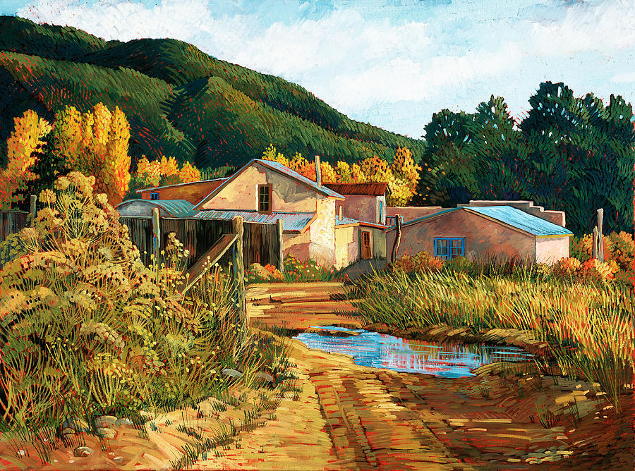 Arroyo Seco Painting by Donna Clair