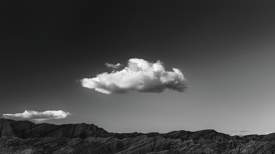 Arroyo Tapiado with Cloud Photograph by Joseph Smith