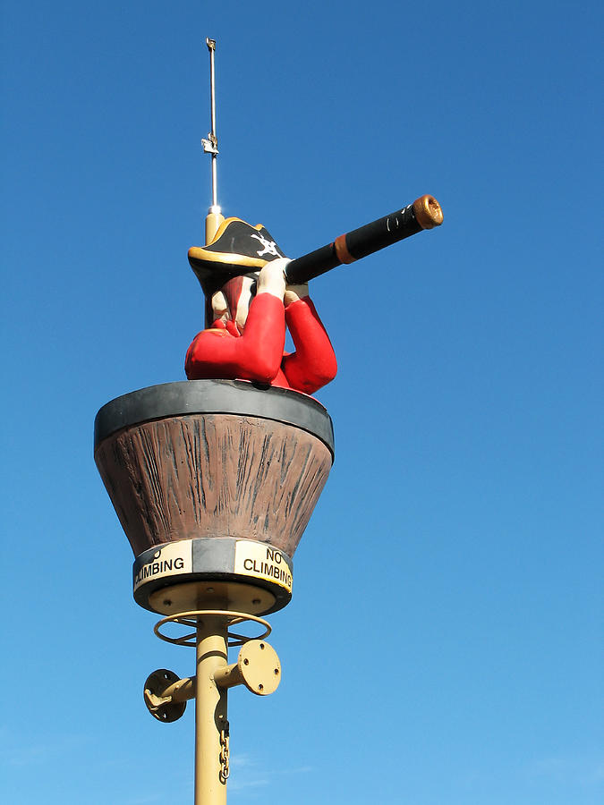 Agrrr -- Pirate at a Playground in Avila Beach, California Photograph by Darin Volpe