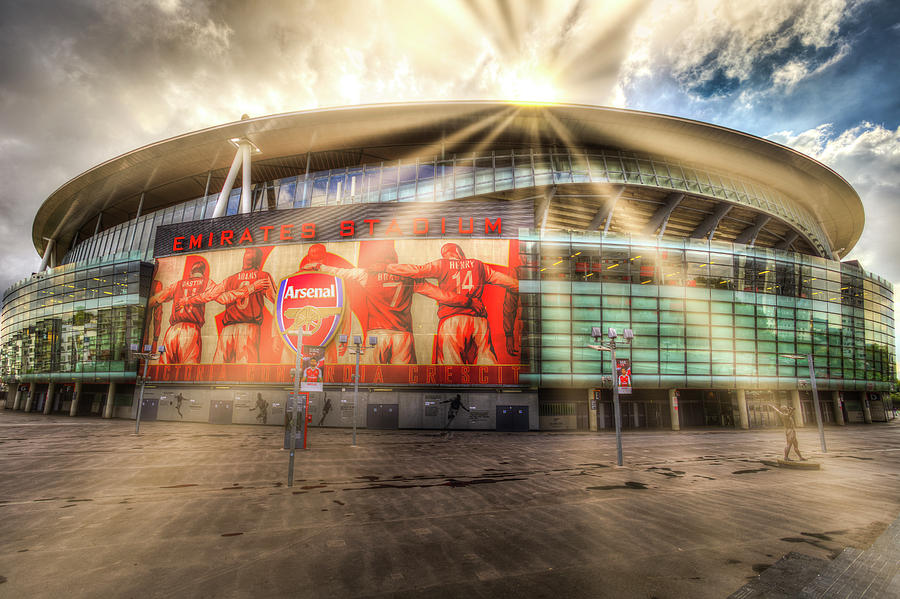Arsenal Football Club Emirates Stadium  Photograph by David Pyatt