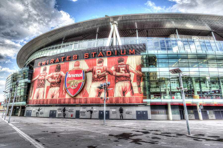 Arsenal Football Club Emirates Stadium London Photograph by David Pyatt