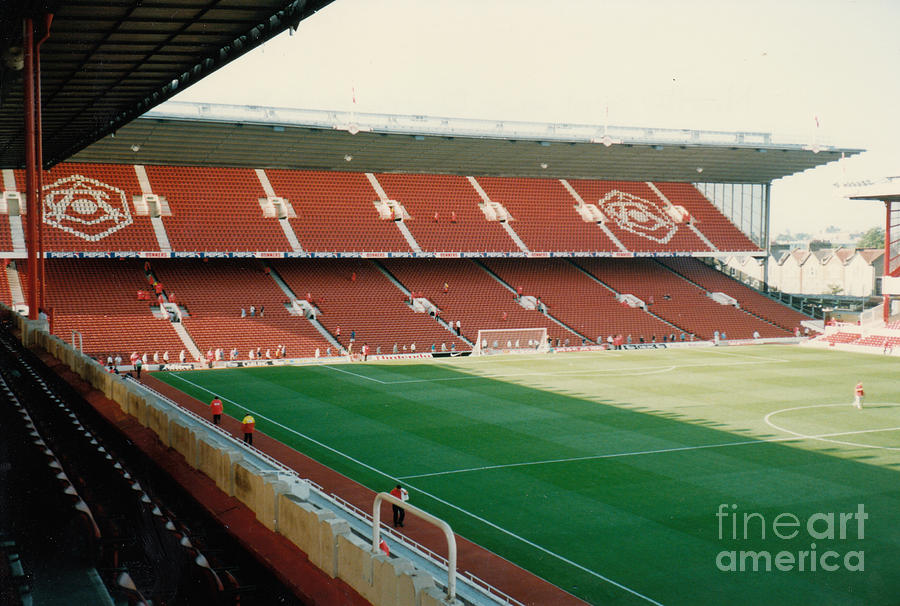 Arsenal - Highbury - North Bank 4 - 1996 Photograph by Legendary Football Grounds