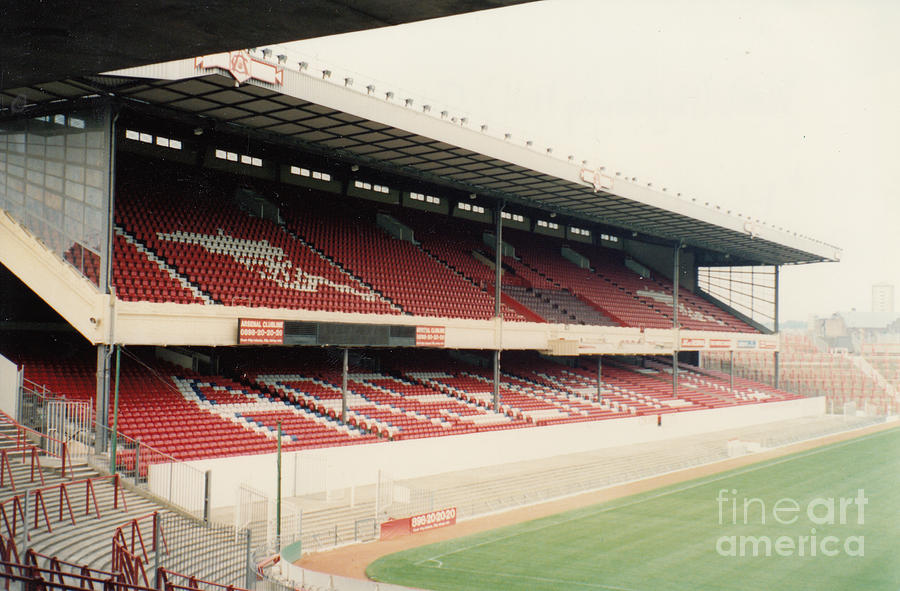 Arsenal - Highbury - West Stand 2 - 1991 Photograph by Legendary Football Grounds