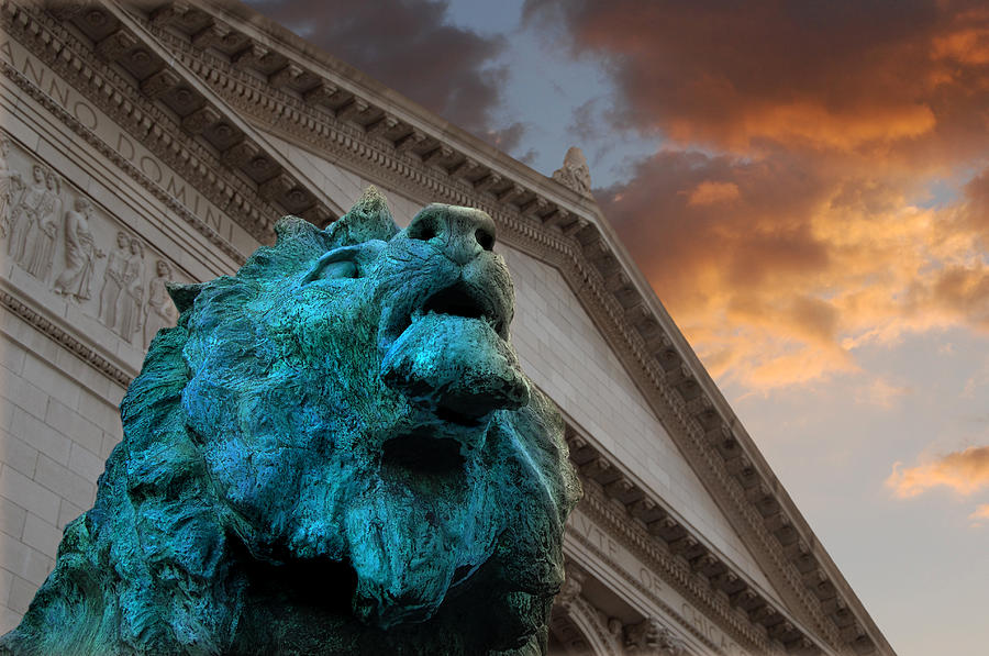Art and Lions Photograph by Anthony Citro