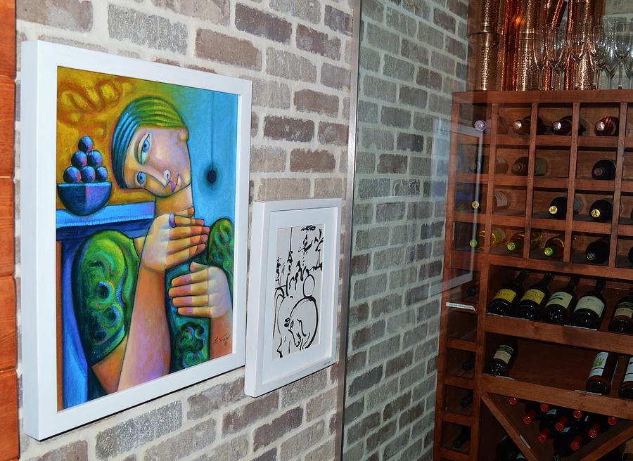 Art and Wine Photograph by Warren Thompson