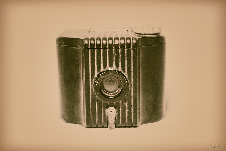 Art Deco Baby Brownie Tan Camera Photograph by Tony Grider