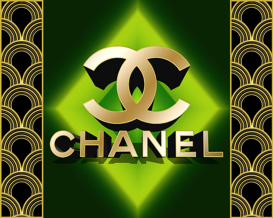 Art Deco Chanel 3 D Digital Art By Chuck Staley