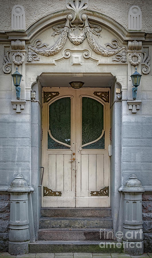 Art Deco Door Photograph by Antony McAulay