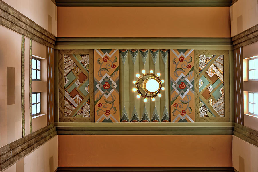 Up Movie Photograph - Art Deco East Anteroom by Nikolyn McDonald