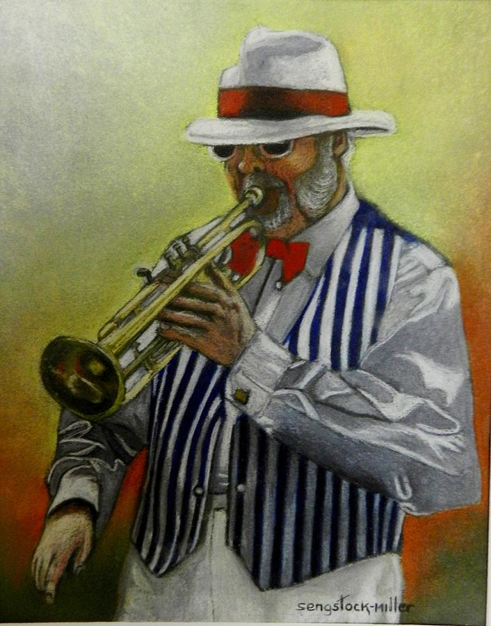 Musician Photograph - Art Deco Jazz Man by Sandra Sengstock-Miller