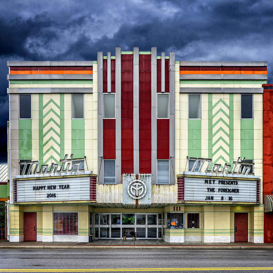 Art Deco Theater Panama City FL DSC09990_16 Photograph by Greg Kluempers