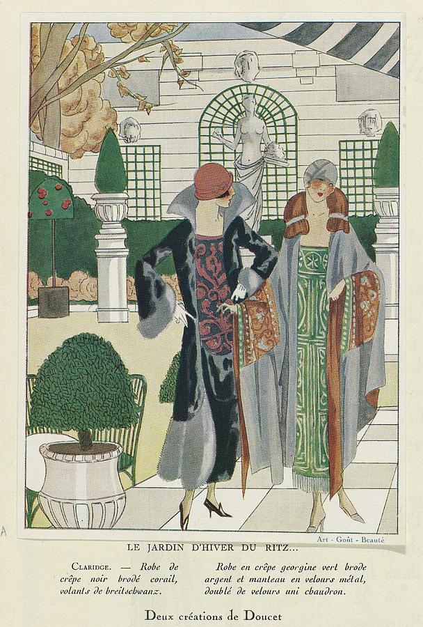 1924年10月号貴重フランス戦前ファッション雑誌Art Gout Beaute-