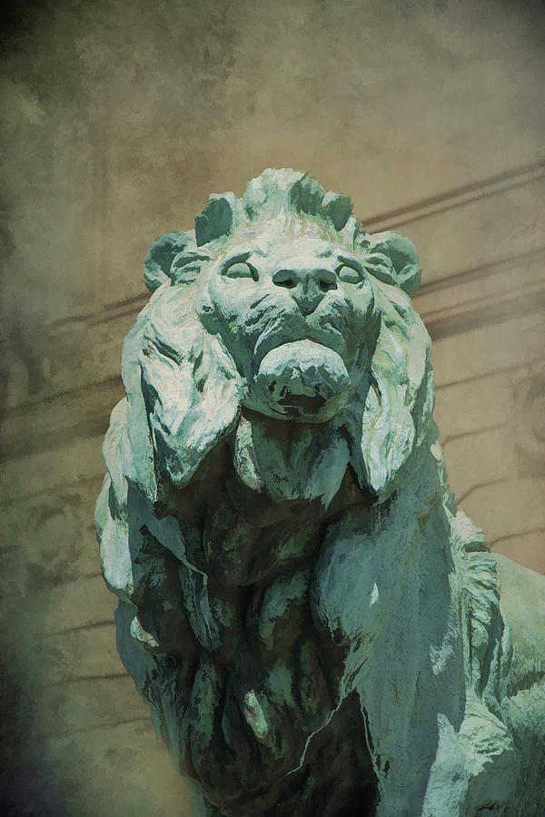 Art Institute of Chicago Lion Photograph by Jemmy Archer