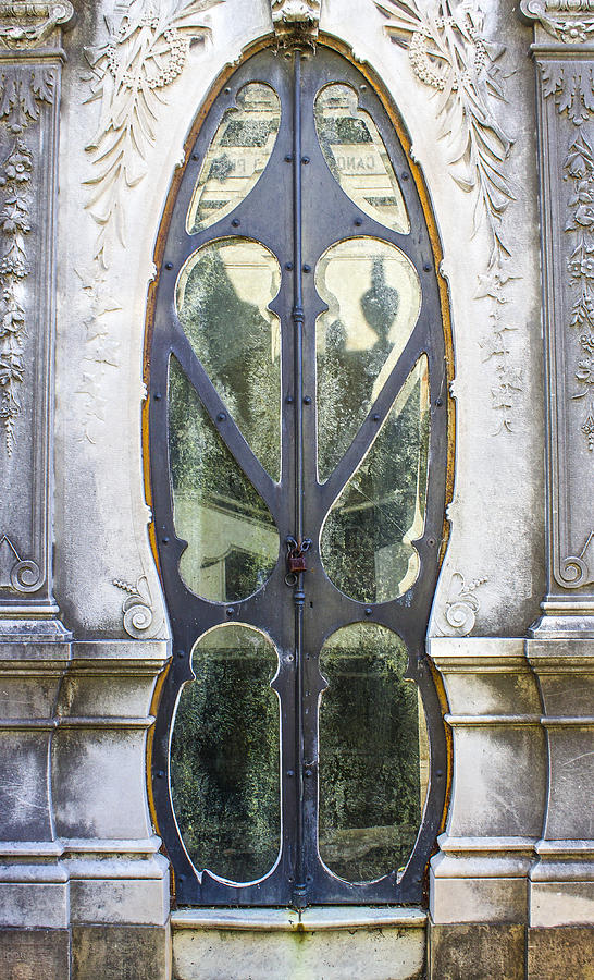 Art Nouveau Glass Door Photograph by Venetia Featherstone-Witty