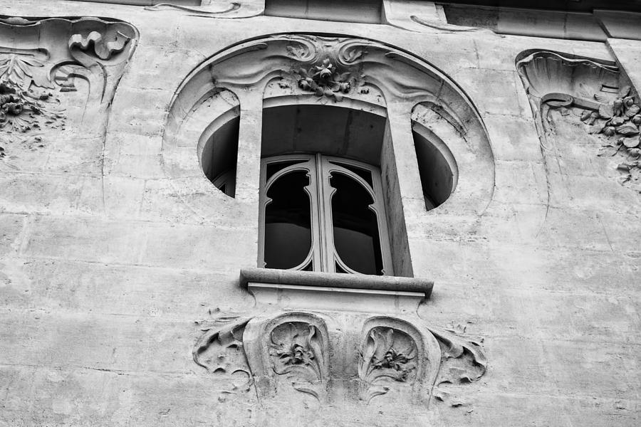 Art Nouveau Window Photograph by Georgia Clare